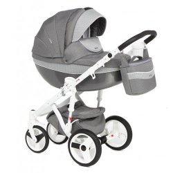 D25 - Детская коляска Adamex Monte Carbon 3 в 1